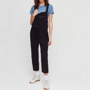 Wilfred Free Valetta Black Utility Overalls Cropped Women’s Medium